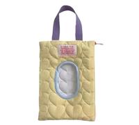 Compact Wipe Carrier, Portable Diaper Storage Pouch, Easy Access with Double Compartments, Care Holder with Stylish Look, Lightweight Kids Organizer Bag, Daily Travel for Camping Bathroom