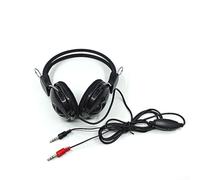 Compact Wired Headset 16cm Portable Black Design | Dedicated tuning buttons, custom sound profile, sl lack finish, compact 16x14x8cm, wired connection