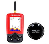 Compact Wireless Fish Finder with 40M Depth Capability and User friendly LCD Interface