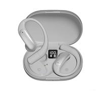 Compact Wireless M127 Headset with AI Translation Tools Supporting Business Negotiations Academic Discussions and More (White)