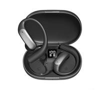 Compact Wireless M127 Headset with AI Translation Tools Supporting Business Negotiations Academic Discussions and More (Black)