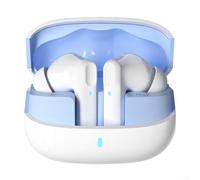 Compact Wireless Smart Earbuds Supporting Language Translation in 120 Options, Perfect for Travelling Users (White)