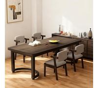 Compact Wooden Dining Table Set with 2 Chairs 2Seater Kitchen Furniture Adjustable Feet Ideal for Small Spaces Breakfast Nook Apartments and Flats