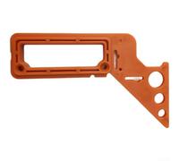 Compact Woodworking Square 52g for Precise Angle Cuts | Small footprint 17.6x7.8cm, fits in tool belt, perfect for tight spaces and detailed carpentry work