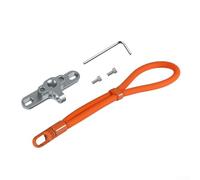 Compact Wrist Strap with 1/4 Adapter for DJI RC RC2 Remote Controllers to Maintain Control While Moving or Working Outdoors (Orange)