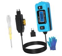 Compacted Automotive Fuses Analysis Tool with 0.66M Cable for 12V Battery Testing and Dark Current Detection Blend Current Meter