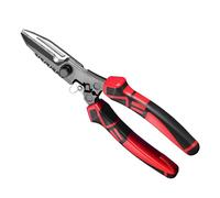Compacted Electrician Pliers Scissors with Wire Stripper and Wrench for Easy Portability Metal Sheet and Cable Cutting Electrician Multiple Tool Scissors