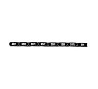 Compacted Foldable Link Chain Game Ruler Flexible Chain Measuring Gauges with Standard 1 Inches Scale for Battle Planning Nonslip Gaming Measurement Tool