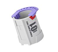 Compacted Quick Clean Paintbrush Clean Bucket Lightweight with Quick Rinse Feature Perfect for Students Painters Studio Use Brush Washing Tub