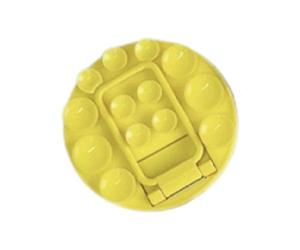 Compaction Phone Holder | Non-slip Phone Stand | Portable Electronic Accessories | Silicone, Alloy Phone Suction Pad | Phone Holder | Salt Supplies