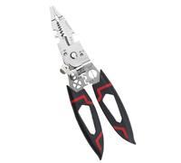 Compactly 6Inch All Purpose Wire Stripper Crimper with Ergonomic Grip Cable Cutter Plier for Electricians Wire Stripper