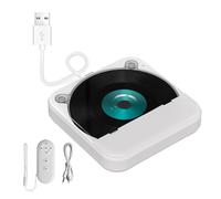 Compactly ABS Disc Player for Vehicles Featuring USB Auxiliary Connectivity and Durability Design Perfect for Home Outdoor Use Disc Player for Laptop