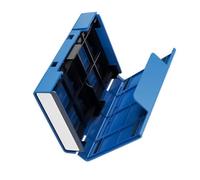 Compactly ABS Hard Drives Container Holds 4x2.5Inch Or 1x3.5Inch Drives Builts-In Shock-Resistant Cushion Pad