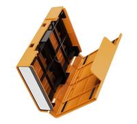 Compactly ABS Hard Drives Container Holds 4x2.5Inch Or 1x3.5Inch Drives Builts-In Shock-Resistant Cushion Pad