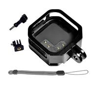 Compactly Aluminum Housing for Cameras Protective Frame with Heat Dissipation and Fast Release Mechanism Cage