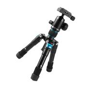Compactly Aluminum Table Top Tripod With 360°Ball Head Supports Up To 11Pounds For Digital DSLR Cameras Video Recorders Portable Tripod