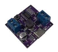 Compactly DC5V 7V 9V Motor Speed Controller with Batteries Input Direct Current Driver for Electronic Projects Model Car Task Metal Casing Controller