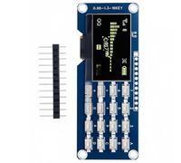 Compactly Design 1.3Inch LED Display Module SH1106 4x4Matrix Keypad Enhanced User Interaction for Embedded Systems LED Module
