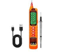 Compactly Pen Shape Digital Multimeter Pen Tester For Electricians High Accuracy Voltages Tester With AntiBurn Protections Rechargeable Pocket Multimeter