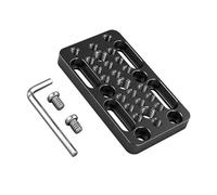 Compactly Quick Changes Adapter Quick Release Plate for Tripods Light Stand Extension Arms Monopod Lighting Stand Aluminum Camera Plate