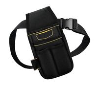 Compactly Yet Roomy Electrician Belt Holder Constructed with Wear Resistant Nylon Cloth Waist Pack Tool Storage Bag Adjustable Work Waist Bag