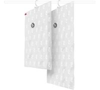 Compactor Aspispace Set of 2 Vacuum Compression Bags, Size M/L, Transparent - R