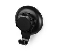 Compactor Bestlock Black Hook - Easy Installation, Rustproof, Waterproof - Holds up to 3 Kg - Ideal For Bathroom and Kitchen - Blister Pack