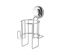 Compactor Bestlock Wall Mounted Hair Dryver Holder, Suction Cup Mounting, Supports up to 6kg, Anti-Rust Chrome Plated Iron, 15 x 13.6 x 22.4cm, RAN7801