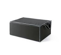 Compactor Urban Duvet Storage Bag - Cosmos Collection, Size L, Black, 55X45X25 cm, 100 Percent Polypropylene With Peva top