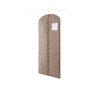 Compactor Clothes Cover Bag, Long Length for Dresses and Coats, Zip Closure, Anti-Dust, Rivoli Range, Brown/White, 60 x 137 cm, RAN4391_BROWN