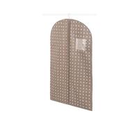Compactor Clothes Cover Bag, Short Length for Jackets and Suits, Zip Closure, Rivoli Range, Brown/White, 60 x 100 cm, RAN4390_Brown