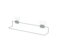 Compactor Grena Large towel Rail, Wall-Mounted, Self-Adhesive, 50X6.5X15 cm, Green, Powder Coated Metal, Sku: RAN10678