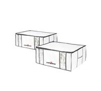 Compactor Vacuum Storage Tote, NON WOVEN 120G + PA + PE, White, XX-Large