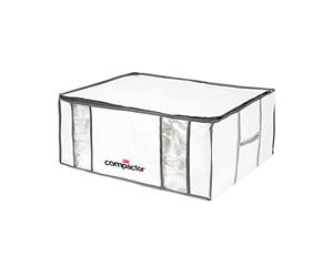 Compactor Life 3D Semi-Rigid XXL Vacuum Box - White, 65X45X27Cm, Save up to 75 Percent Space