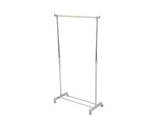 Compactor Loft Clothes Rack Life Collection, Large Size, Grey - Epoxy Lacquered Steel - Height Adjustable