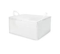 Compactor Milky Large Duvet Storage Bag, 70X50X30 cm, White, Peva top and Handles, RAN2979