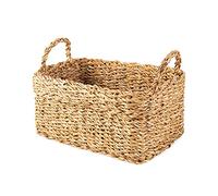 Compactor Nator Seagrass Storage Basket, Size Medium, 29 x 20 x 15cm, Brown, RAN10554
