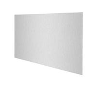Compactor Splash Cooking Splashbacks Protection, XL, Chrome, 50X90 cm, Stainless Steel