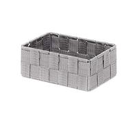 Compactor Stan Medium Drawer Organiser, Braided Fabric/Metal, Grey, 18 x 12 x 7 cm, Product Code RAN6457