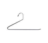Compactor Sticky Metal Trouser Bar Coat Hanger, Metal and Rubber, 35 x 0.5 x 18 cm, Grey, RAN6921