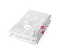 Compactor Vac and Roll Vacuum Compression Bags Set of 2 - Aspispace Collection, Size S, 40X60Cm, Transparent, Reusable up to 100 Times