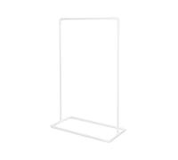 Compactor White Modern Clothes Rail, 100 x 48 x 160 cm