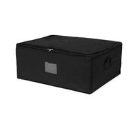 Compactor XXL Space Saving Vacuum Storage Box, For Wardrobes, Bedrooms and Lofts, Clothes Organiser, Pillow, Bedding and Duvet Storage, Vacuum and Pump Compatible, 210l, Black, Compress Range