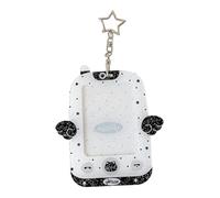 Compacts 3 Inch Photo Holder Case with Antiscratch Acrylic Design for Campus Cards Membership Cards, Easy to Carry Card Case Card Cover