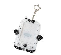 Compacts 3 Inch Photo Holder Case with Antiscratch Acrylic Design for Campus Cards Membership Cards, Easy to Carry Instants Photo Card Holders Card Pouches