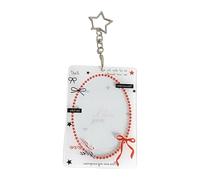 Compacts 3 Inch Photo Holder Case with Antiscratch Acrylic Design for Campus Cards Membership Cards, Easy to Carry Card Protector