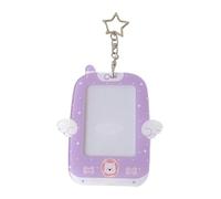 Compacts 3 Inch Photo Holder Case with Antiscratch Acrylic Design for Campus Cards Membership Cards, Easy to Carry Instants Photo Card Holders Card Pouches