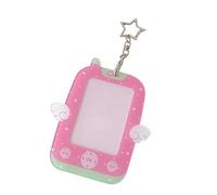 Compacts 3 Inch Photo Holder Case with Antiscratch Acrylic Design for Campus Cards Membership Cards, Easy to Carry Card Case Card Cover