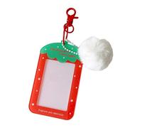 Compacts 3 Inch Photo Holder Case with Antiscratch Acrylic Design for Campus Cards Membership Cards, Easy to Carry Card Protector