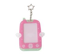 Compacts 3 Inch Photo Holder Case with Antiscratch Acrylic Design for Campus Cards Membership Cards, Easy to Carry Instants Photo Card Holders Card Pouches